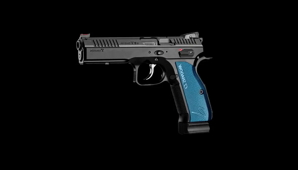 CZ Shadow 2, vu du côté droit