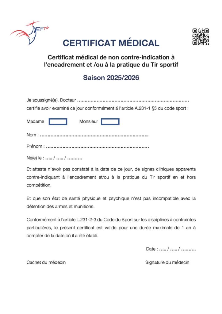 2025-2026-CERTIFICAT-MEDICAL